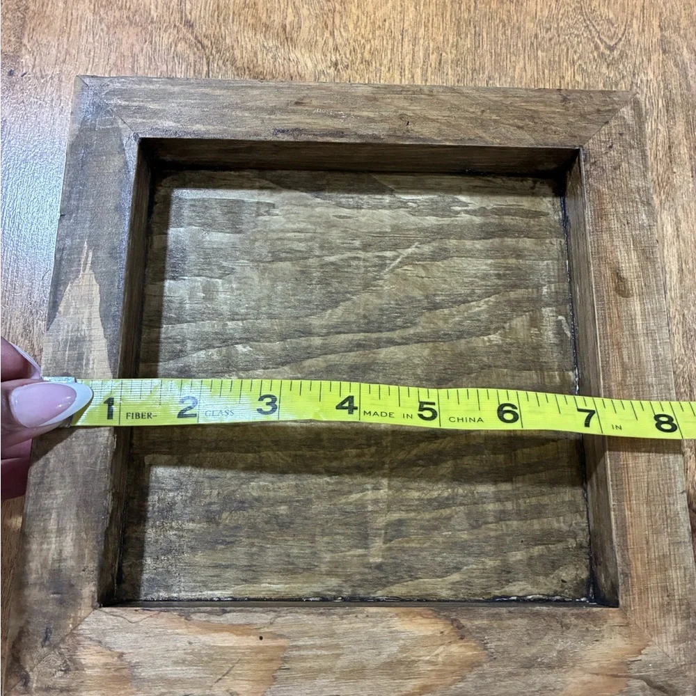 Rustic Wooden Bath Tray